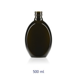 BOTTIGLIA VETRO SEED ANTI FRODE 500 ml VERDE ANTICO