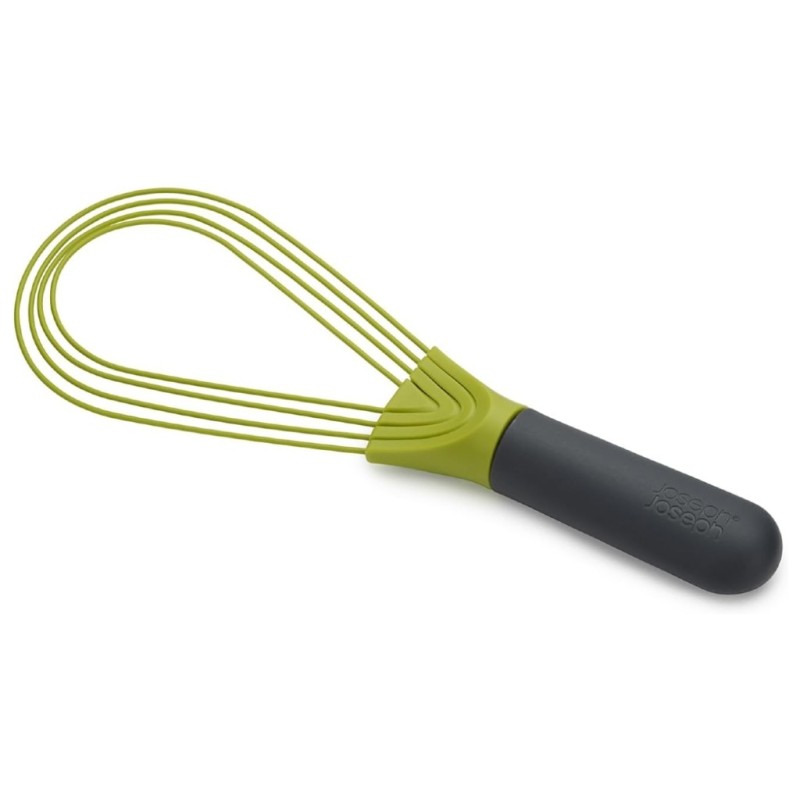 Frusta 2 in 1 Joseph Joseph Twist grigio verde in silicone 28 cm