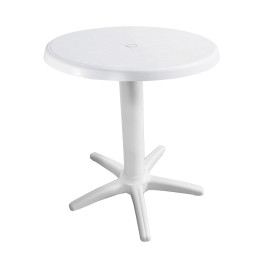 Tavolo Rotondo Nettuno Bianco Ø 60 - Tavoli Giardino | RagStore