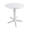 Tavolo Rotondo Nettuno Bianco Ø 60 - Tavoli Giardino | RagStore