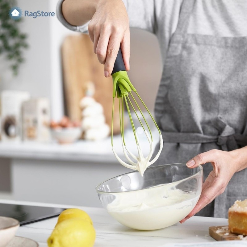 Frusta cucina Joseph Joseph piatta e a palloncino per antiaderente