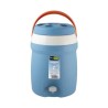 Contenitore termico GioStyle Fiesta con rubinetto 10 litri azzurro isolato su sfondo chiaro