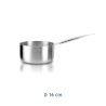 Casseruola a 1 manico realizzata in alluminio puro da 16 cm - Academy Chef Pensofal