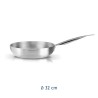 Padella alluminio puro professionale da 32 cm Academy Chef Pensofal