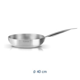 Padella professionale in alluminio puro Academy Chef da 40 cm
