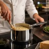 Pentola alta 1 manico Aluinox 16 cm capacità 2,2 litri per cucina professionale