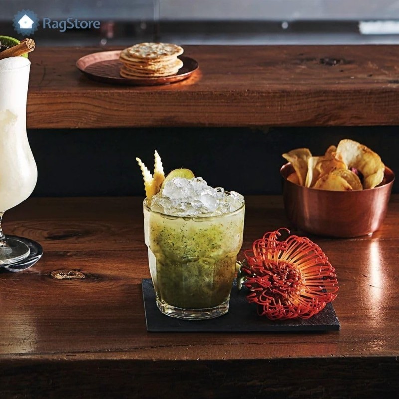 Bicchiere tumbler da 27cl per bibite e cocktail - Rock bar di Bormioli