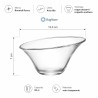 Dimensioni della coppetta in vetro Aria Alfa di Bormioli da 20 cl