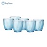 Bicchieri Acqua Line Blu Bormioli Rocco - Set 6 Pezzi Eleganti 29 cl