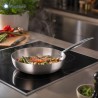 Padella professionale in alluminio puro da 28 cm alta - Pensofal