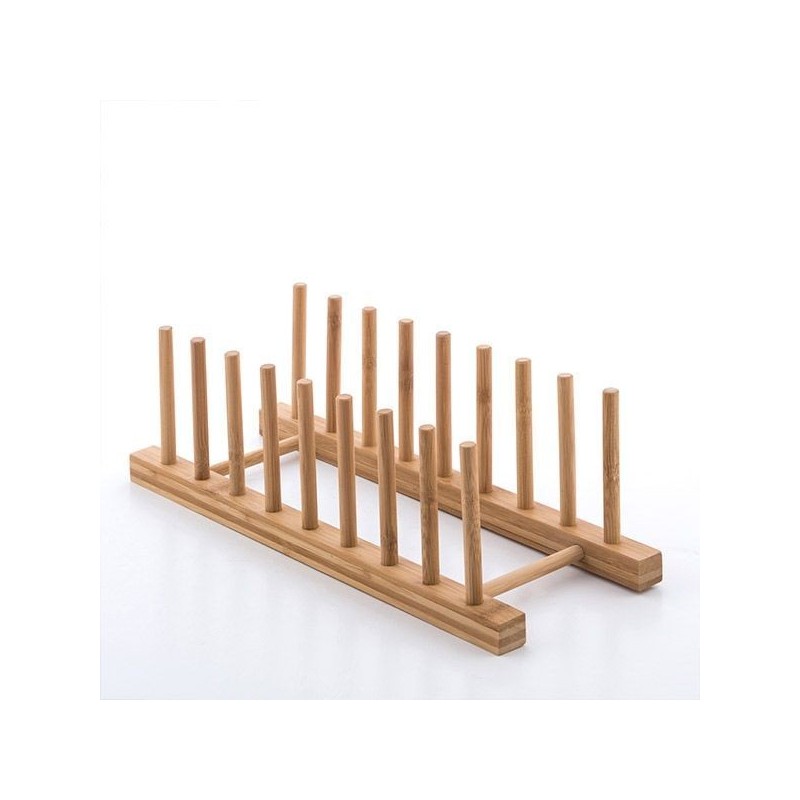 SCOLAPIATTI DA APPOGGIO IN BAMBOO CM 34x12x12