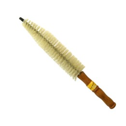 SCOVOLINO IN NYLON CON MANICO IN LEGNO CM 42