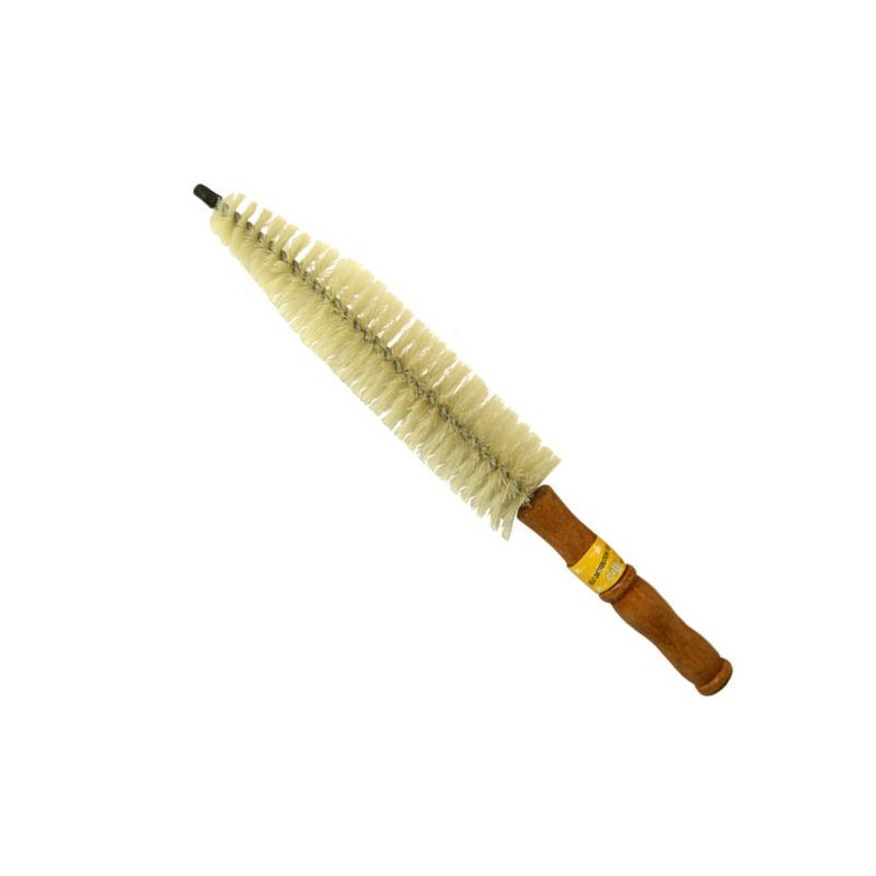 SCOVOLINO IN NYLON CON MANICO IN LEGNO CM 42