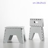 SGABELLO PLASTICA PIEGHEVOLE FOLDING STOOL CM 28x25x21