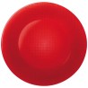 SOTTOPIATTO VETRO INCA CM 31 ROSSO