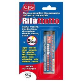 STUCCO EPOSSIDICO BICOMPONENTE RIFATUTTO 56 GR