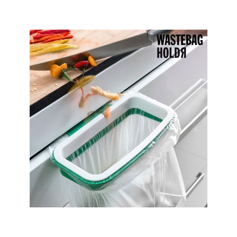 SUPPORTO PORTA REGGI SACCHETTO PER ANTA MOBILE CUCINA