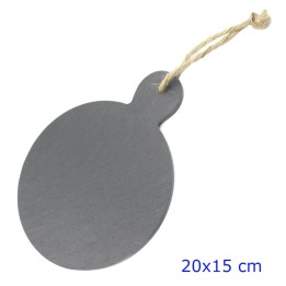 TAGLIERE IN ARDESIA ROTONDO CM 15
