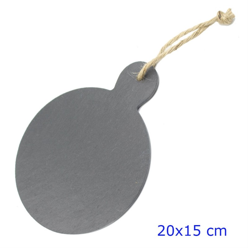 TAGLIERE IN ARDESIA ROTONDO CM 15