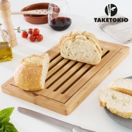 TAGLIERE PANE LEGNO BAMBOO CM 38x24