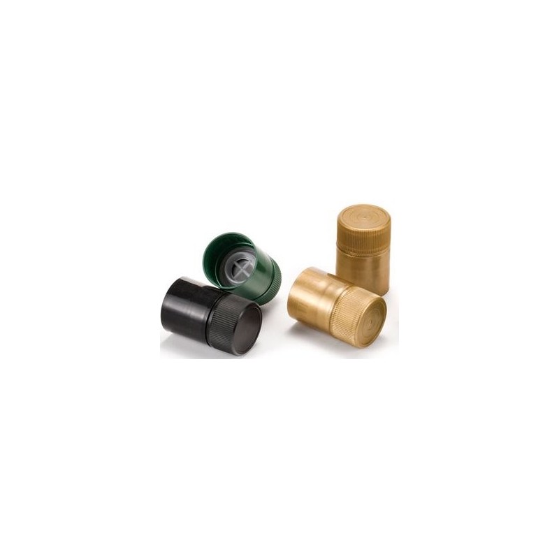 TAPPO ANTI FRODE A VITE PLASTICA NERO