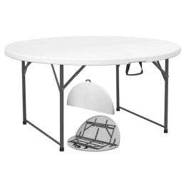 Tavolo rotondo da catering pieghevole da 150 cm