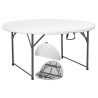 Tavolo rotondo da catering pieghevole da 150 cm