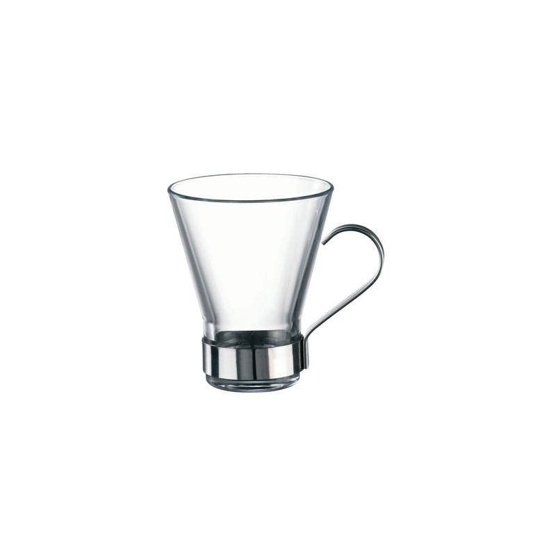 TAZZINE CAFFE' VETRO YPSILON cl 11 Pz 3