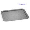 TEGLIA BASSA PIETRA ANTIADERENTE MADAME PETRA VERA CM 48x33