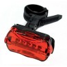 TORCIA A 5 LED ALTA LUMINOSITA' PER BICI - POSTERIORE