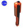 TORCIA LAMPADA A LED 1-3W CON CALAMITA MAGNETICA E CLIP GIREVOLE