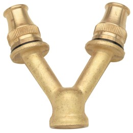 UGELLO BIFORCO IN OTTONE COMPLETO PER POMPA
