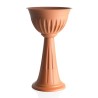 Vaso a colonna Bama Alba marrone da esterno Ø 43 cm alto 74,5 cm