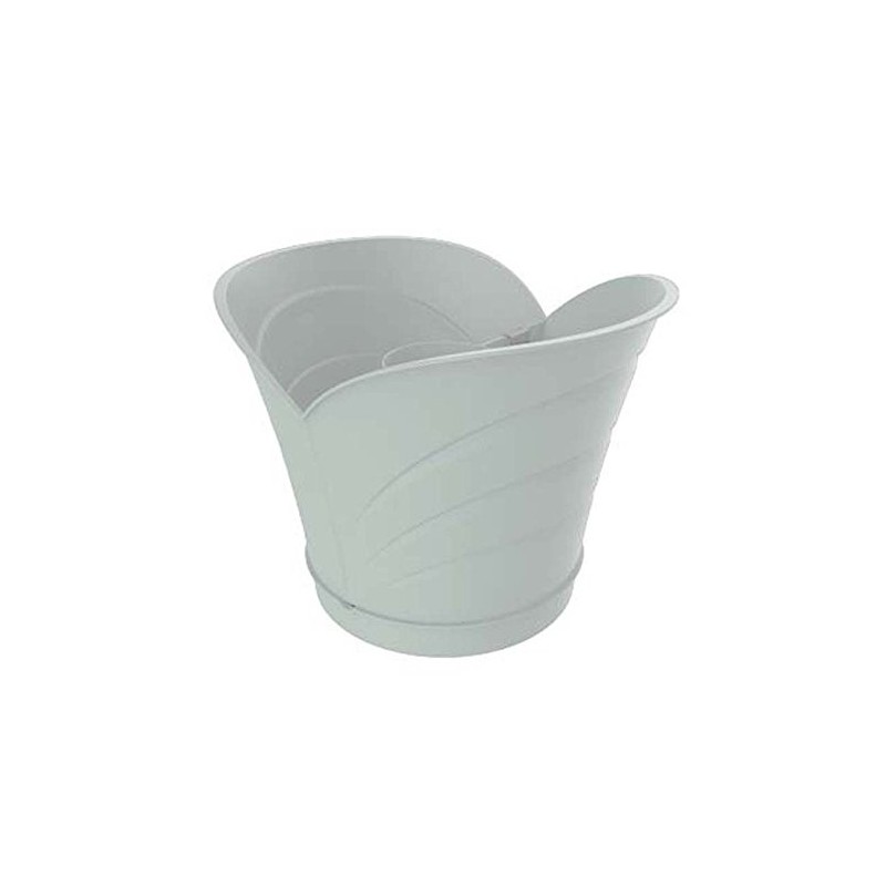 VASO TULIPANO CM 35x39x30 BIANCO