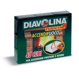 ACCENDIFUOCO DIAVOLINA 40 CUBETTI