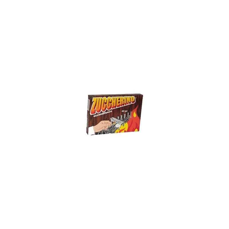 ACCENDIFUOCO ZUCCHERINO 40 CUBETTI