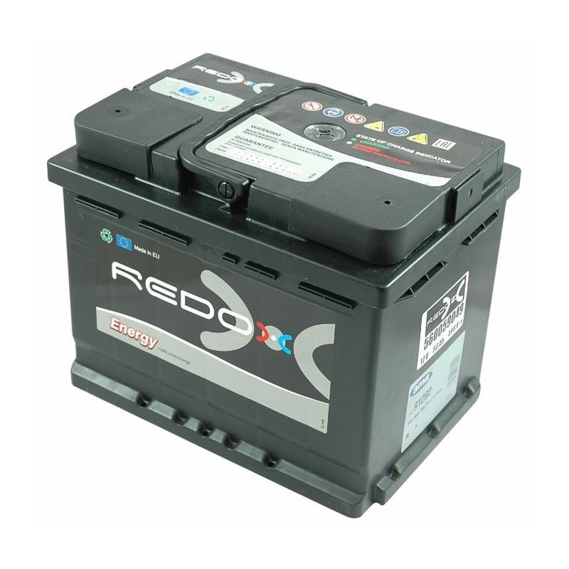 BATTERIA AUTO REDOX 12V  50AH 460A DX