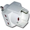 ADATTATORE TRIPLO SCHUKO 10/16A ELITE