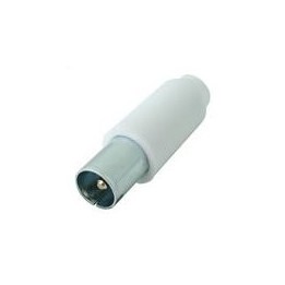 ADATTATORE TV IN LINEA COASSIALE D 9,5 MM