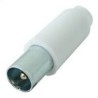 ADATTATORE TV IN LINEA COASSIALE D 9,5 MM