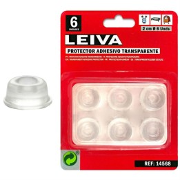 ADESIVI PARACOLPO TRASPARENTI IN SILICONE 2 CM - 6 Pz