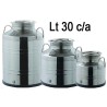 BIDONE OLIO INOX 4F LT 30 C/A SALDATO