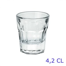 BICCHIERE IN VETRO LONDON SHOT CC  42 - Pz 48