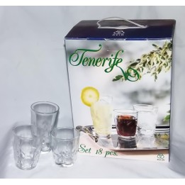 BICCHIERI TENERIFE Pz 18