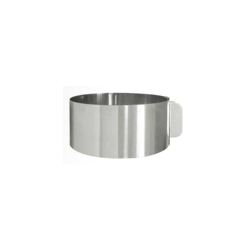 ANELLO PER TORTA INOX ESTENSIBILE Ø 16-30 CM H 8,5 CM EVA