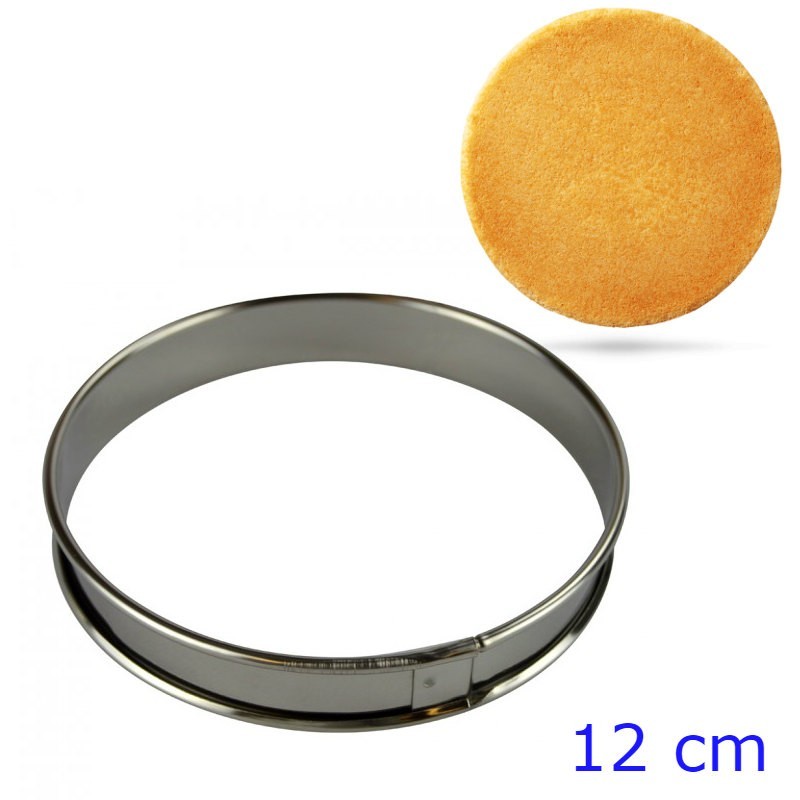 ANELLO PER TORTA INOX ROTONDO CM 12