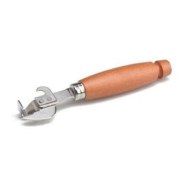APRISCATOLE INOX C/MANICO LEGNO