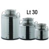 BIDONE OLIO INOX 4F LT 30 SALDATO