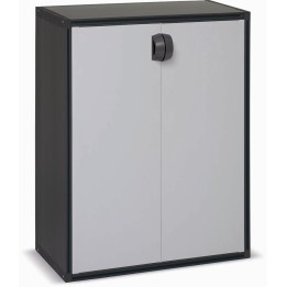 ARMADIO TUTTOPIANI 2 ANTE QBIK 90/2/TP CM 66x35x89h