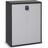 ARMADIO TUTTOPIANI 2 ANTE QBIK 90/2/TP CM 66x35x89h